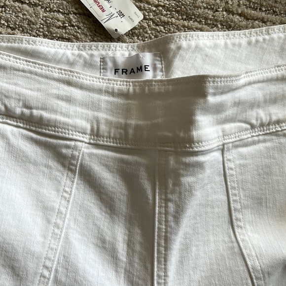 Frame white denim size 30 never worn! Cleaning out closet😊 - Picture 1 of 5